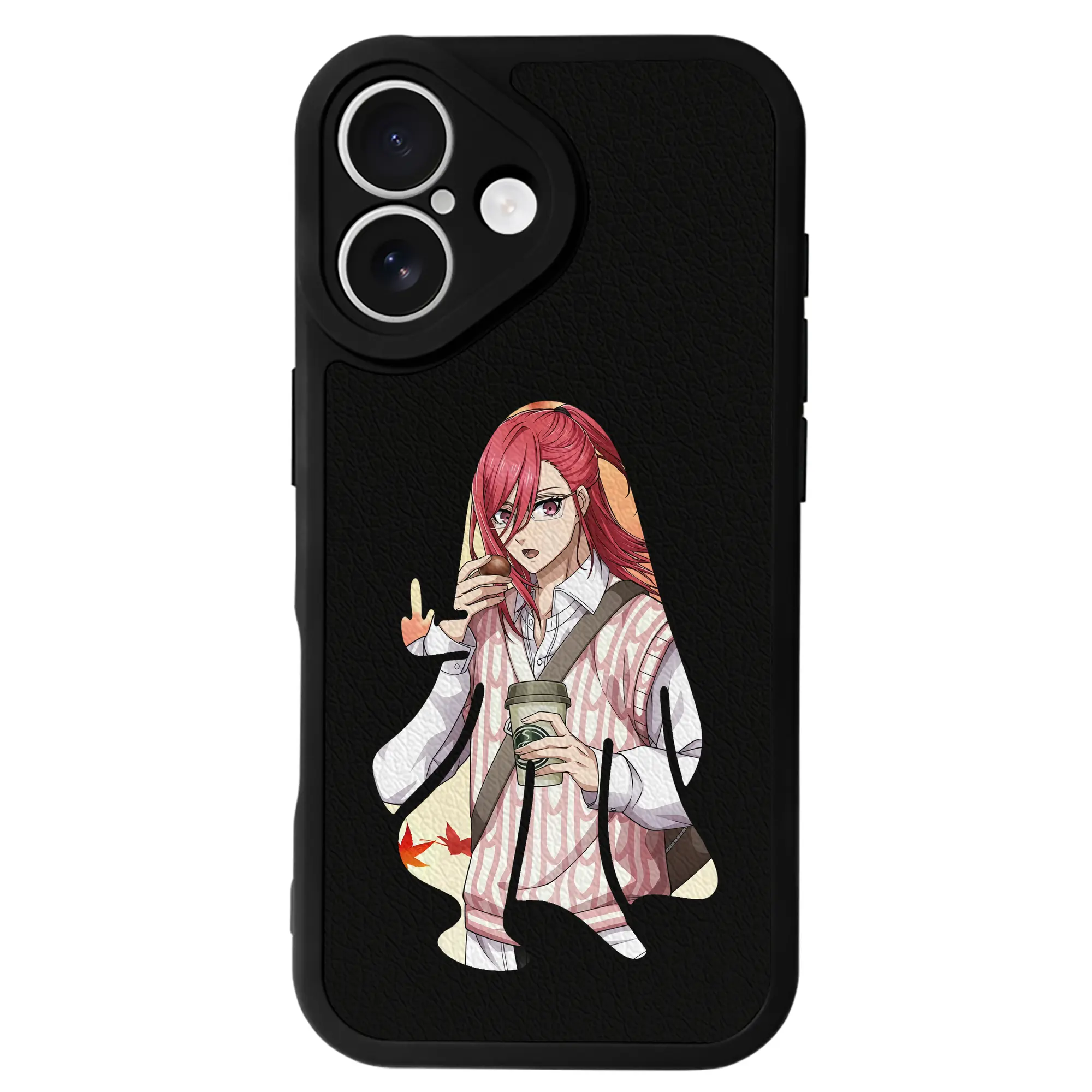 ブルーロック グッズ 千切 豹馬 - IPhone 16シリーズ対応 ・ シリコンスマホケース ・ レザー調 ・ 高精度フィット ・ 耐衝撃 ・ ワイヤレス充電対応 ・ 精密カット